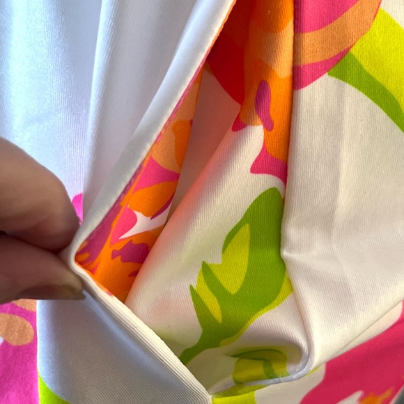 Gretchen Scott Jersey Date Night White Floral Dress Size Small - Picture 10 of 13